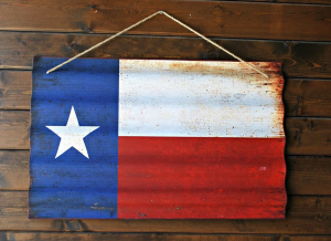 Texas Flag near Fredericksburg, TX