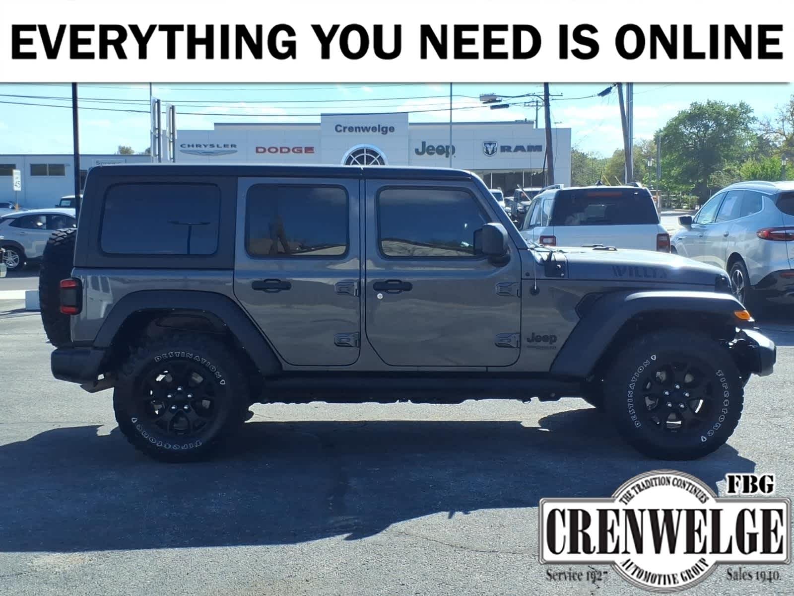 2022 Jeep Wrangler Unlimited Willys 4x4