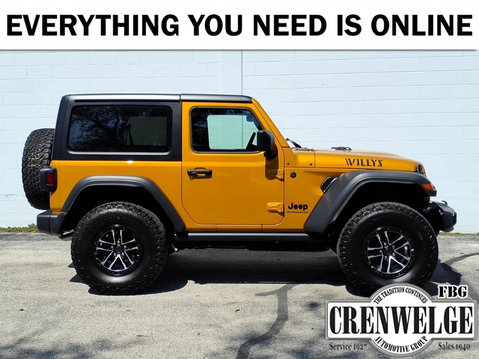 2026 Jeep Wrangler WRANGLER 2-DOOR WILLYS