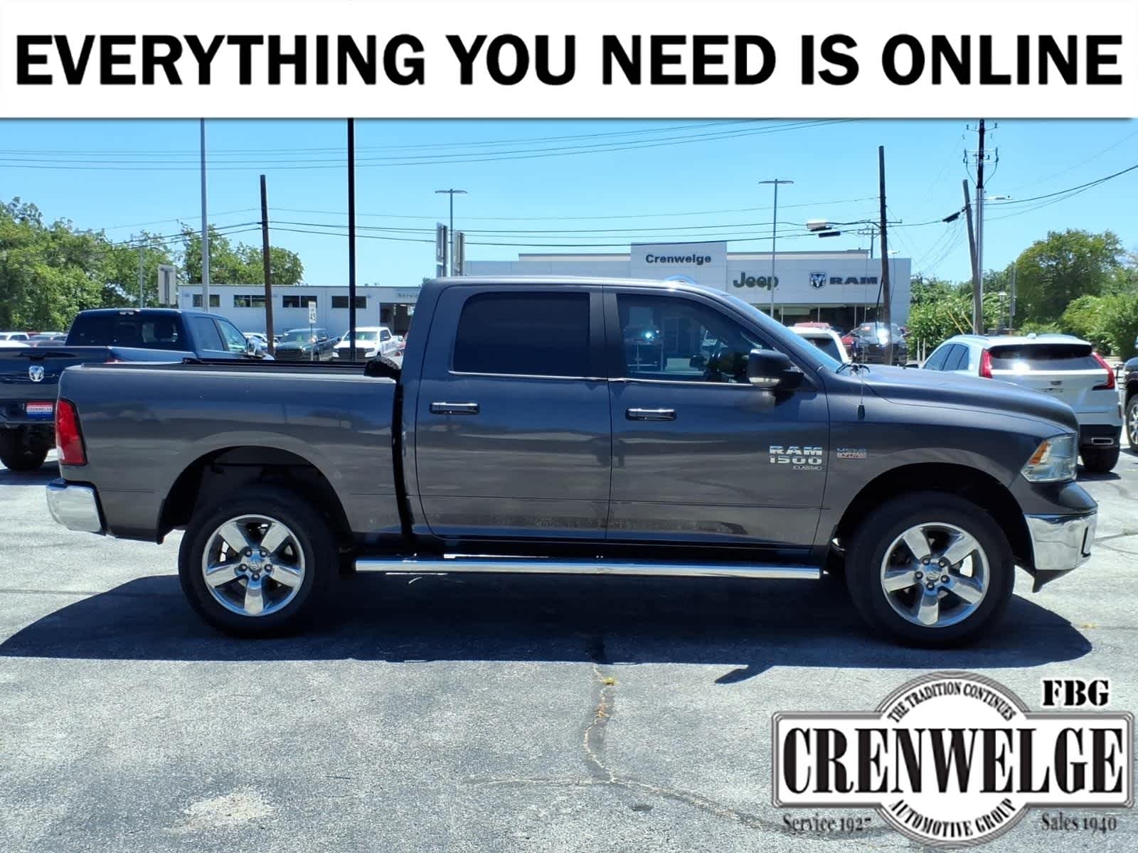 2019 RAM 1500 Classic Lone Star Crew Cab 4x4 5'7' Box