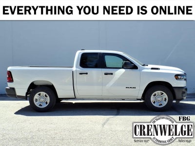 2026 RAM 1500 RAM 1500 TRADESMAN QUAD CAB 4X2 6'4' BOX