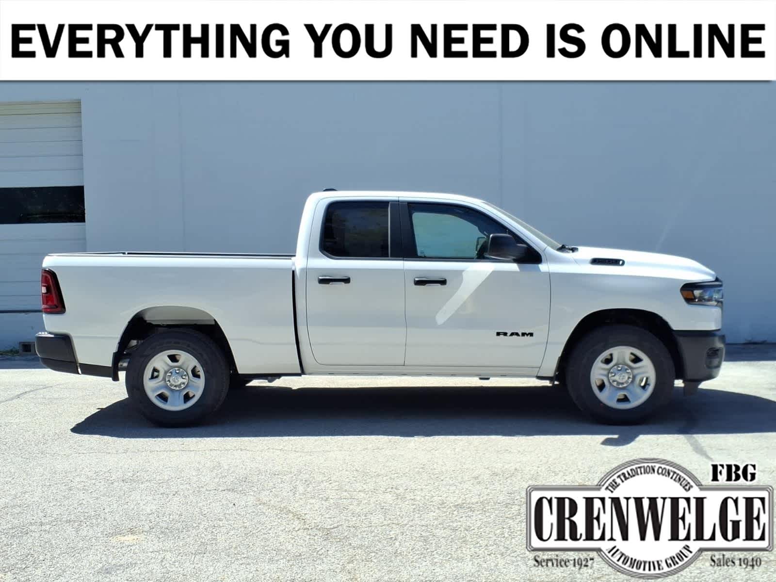 2026 RAM 1500 RAM 1500 TRADESMAN QUAD CAB 4X4 6'4' BOX