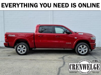 2026 RAM Ram 1500 RAM 1500 LONE STAR CREW CAB 4X4 5'7' BOX