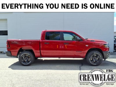 2026 RAM Ram 1500 RAM 1500 WARLOCK CREW CAB 4X4 5'7' BOX