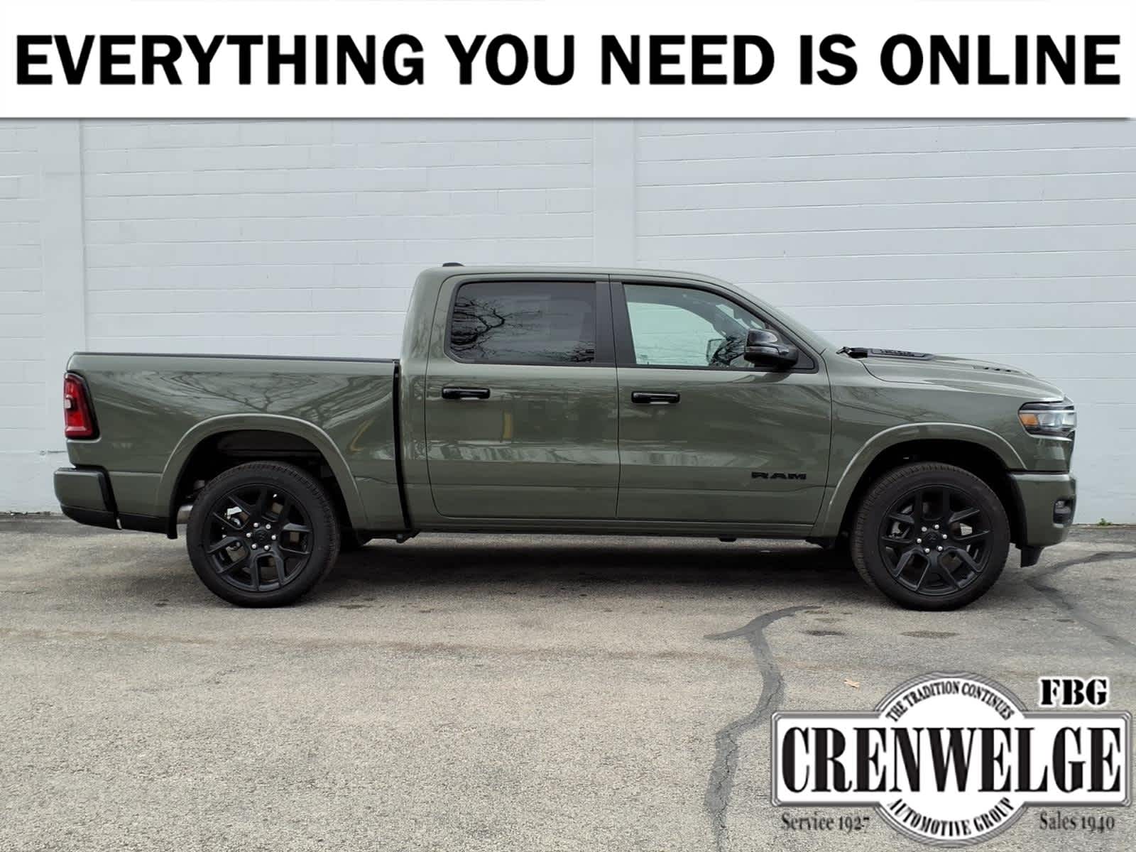 2026 RAM Ram 1500 RAM 1500 LARAMIE CREW CAB 4X4 5'7' BOX