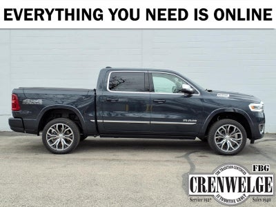 2026 RAM Ram 1500 RAM 1500 TUNGSTEN CREW CAB 4X4