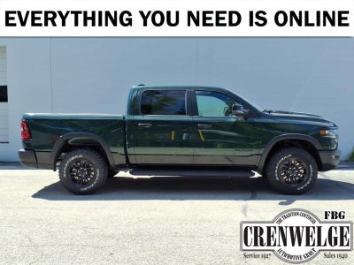2026 RAM Ram 1500 RAM 1500 REBEL CREW CAB 4X4 5'7' BOX