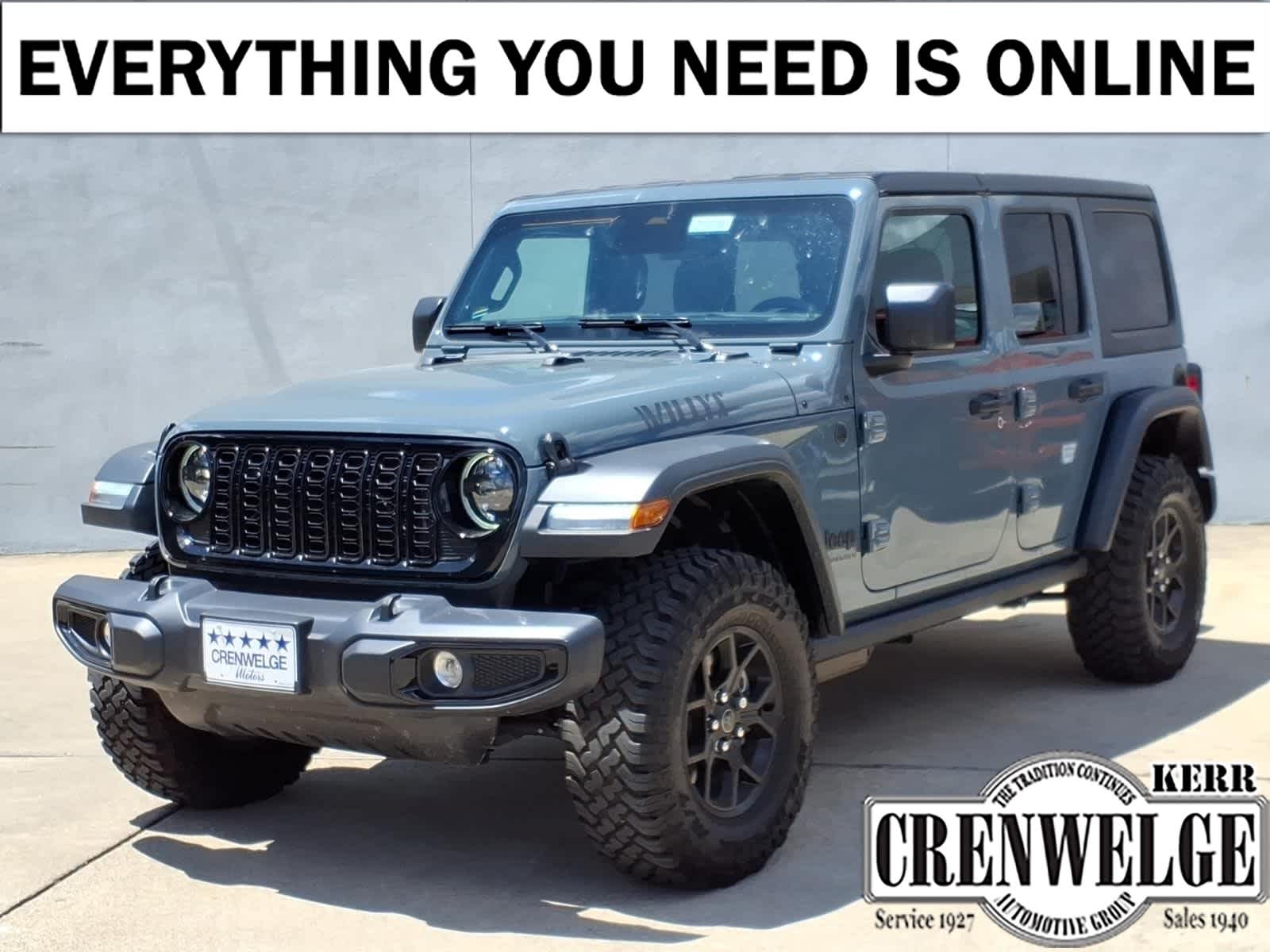 2026 Jeep Wrangler WRANGLER 4-DOOR WILLYS