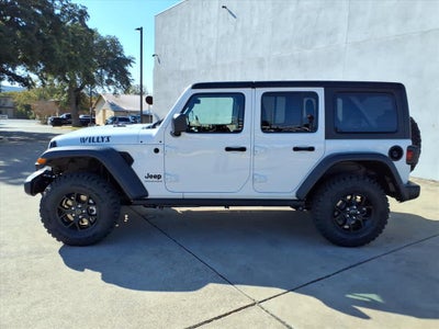 2026 Jeep Wrangler WRANGLER 4-DOOR WILLYS