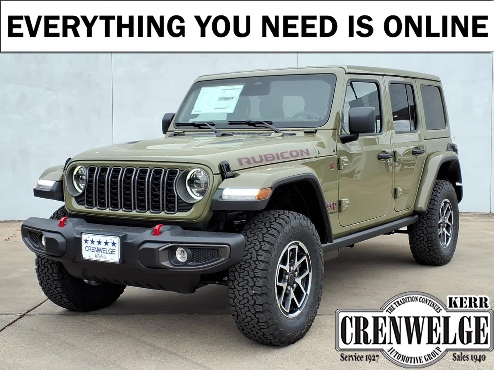 2026 Jeep Wrangler WRANGLER 4-DOOR RUBICON