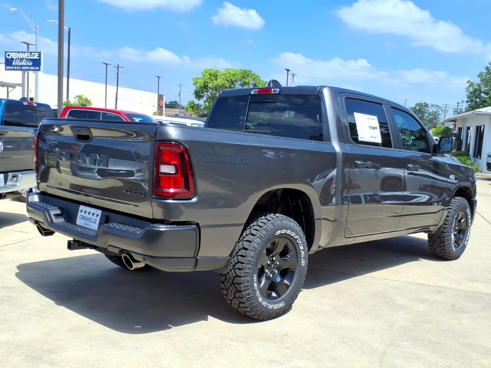 2026 RAM Ram 1500 RAM 1500 WARLOCK CREW CAB 4X4 5'7' BOX