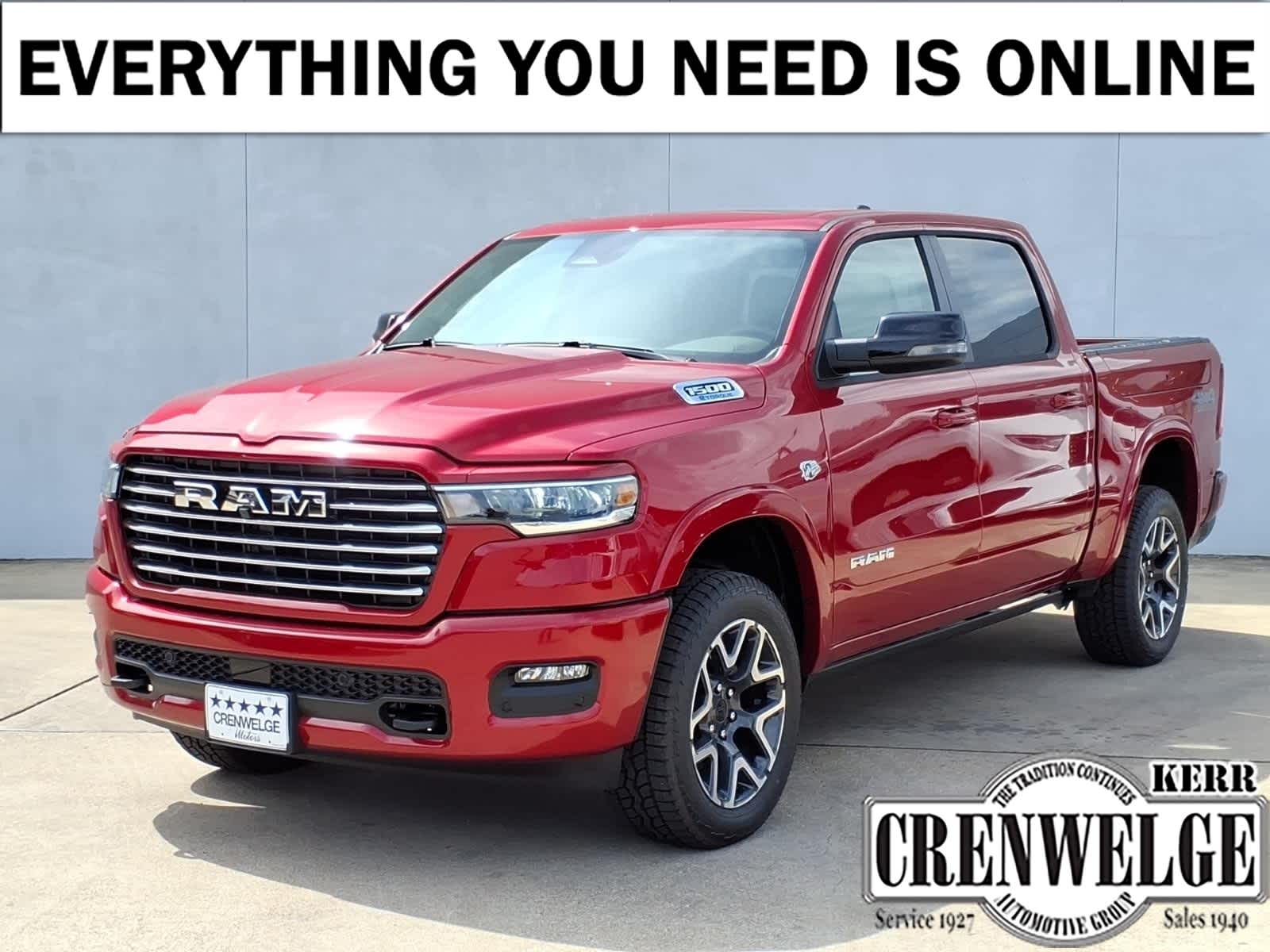 2026 RAM Ram 1500 RAM 1500 LARAMIE CREW CAB 4X4 5'7' BOX