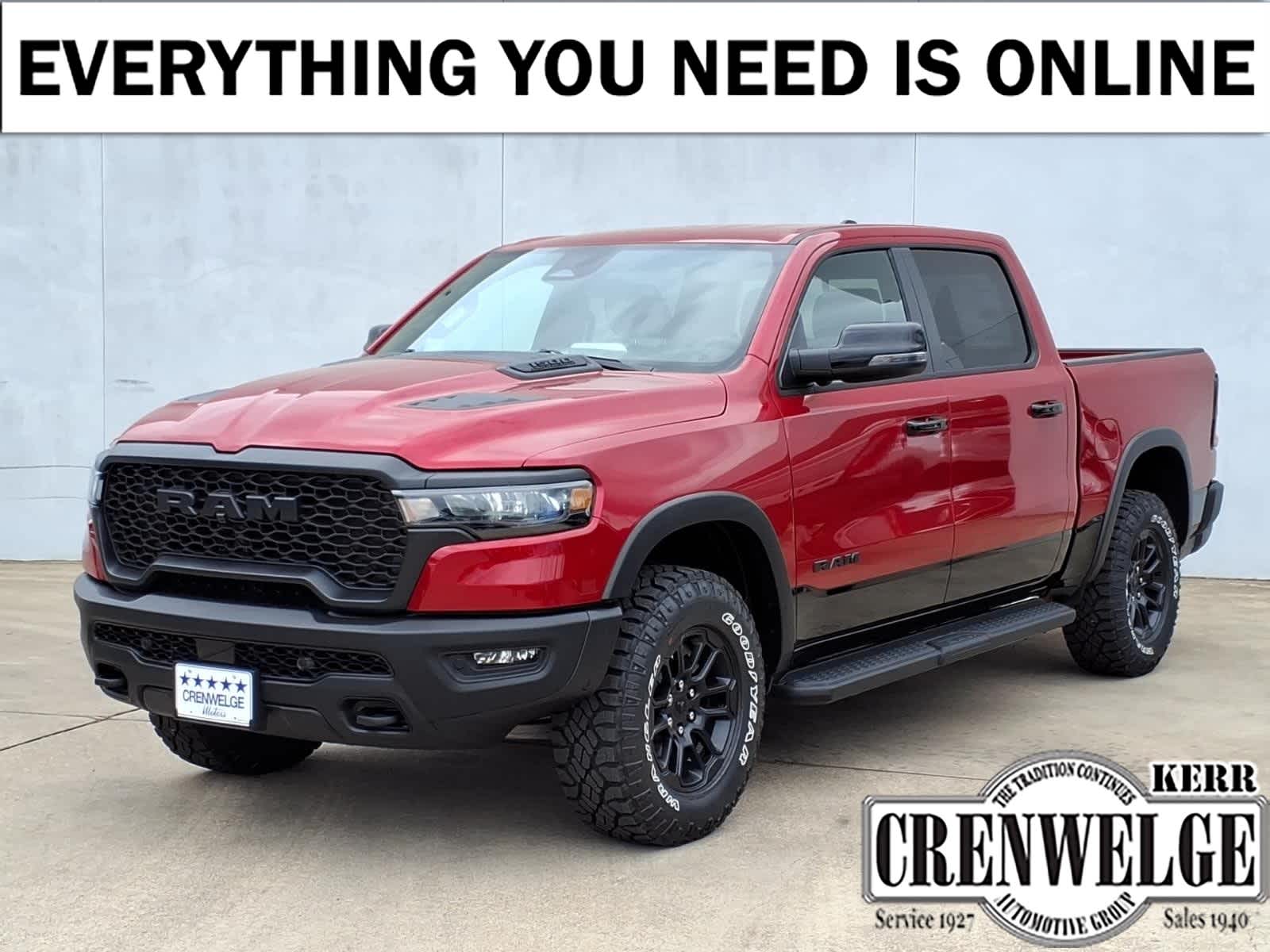 2026 RAM Ram 1500 RAM 1500 REBEL CREW CAB 4X4 5'7' BOX