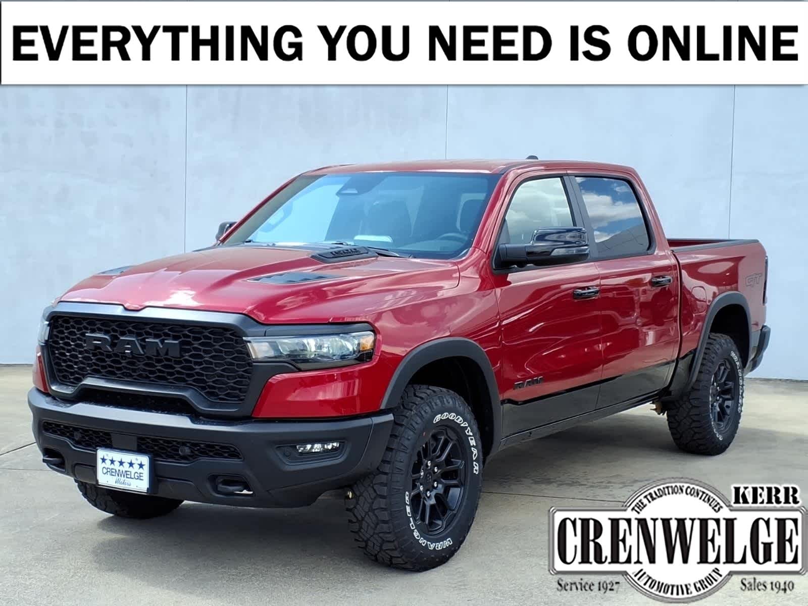 2026 RAM Ram 1500 RAM 1500 REBEL CREW CAB 4X4 5'7' BOX